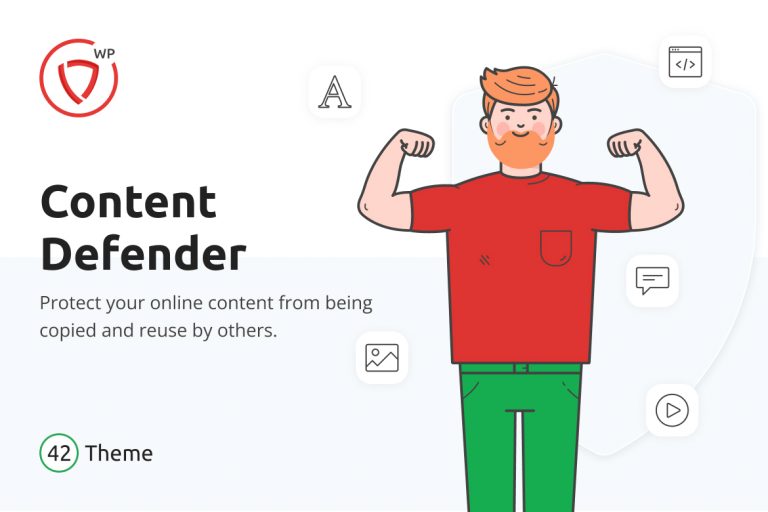 Content Defender for WordPress — Protect Online Content from Being Copied